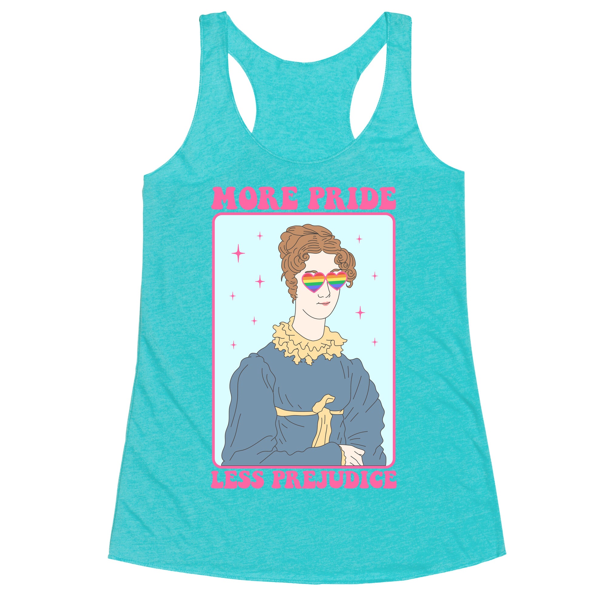More Pride Less Prejudice Racerback Tank